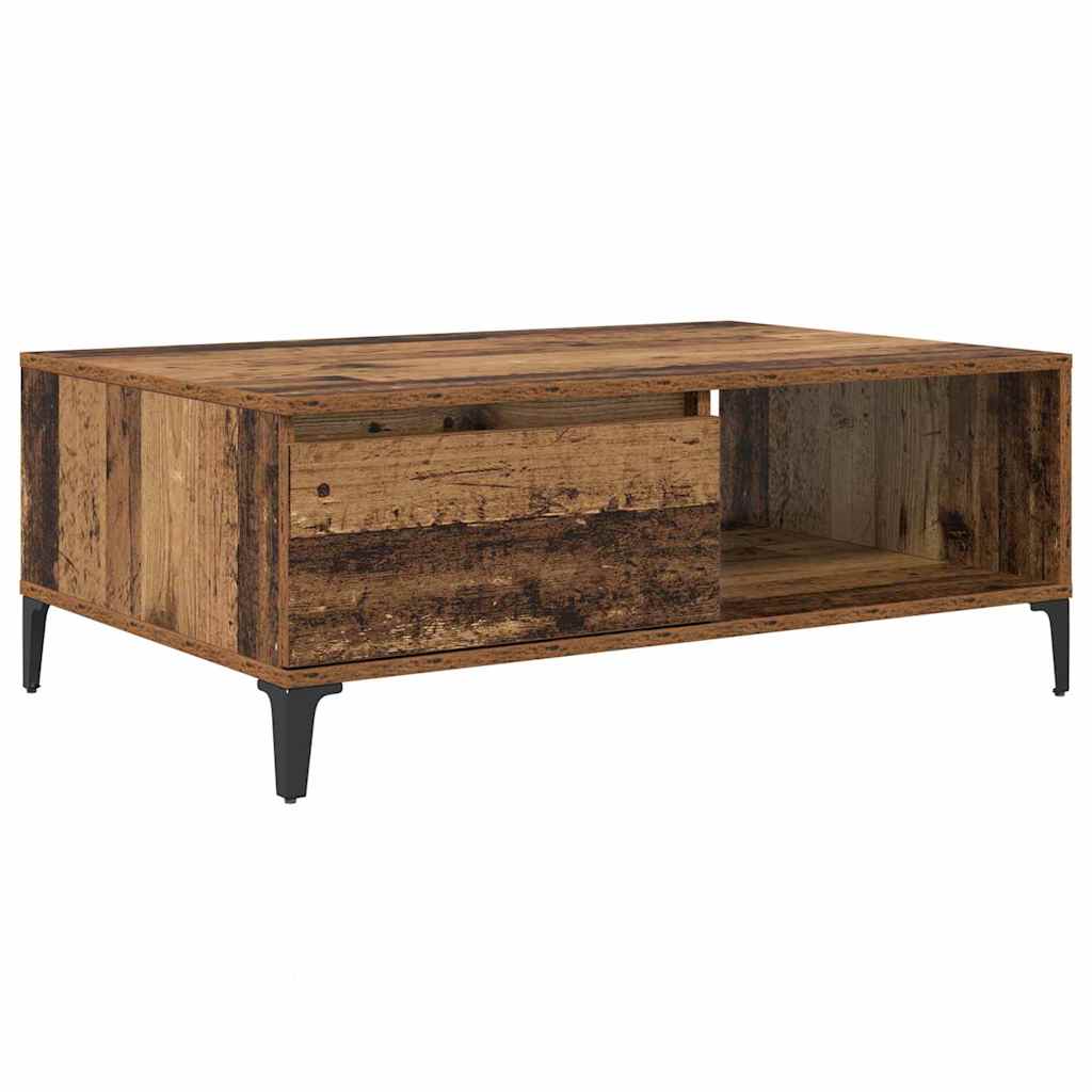 Couchtisch Altholz 90 x 60 x 35 cm Holzwerkstoff